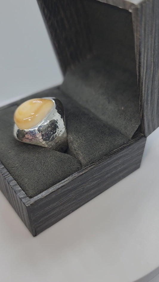 Custom Ivory Ring